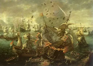 Claesz: The Battle of Gibraltar, 25 April 1607