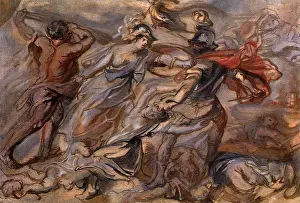 Minerva: Battle Among the Gods, by Rubens