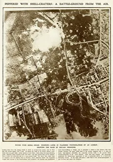 Pitted: Battle-ground from the air 1915