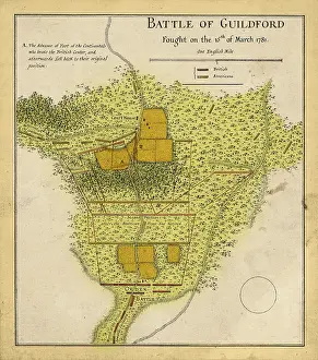 1780s: Battle of Guilford Court House, 1781