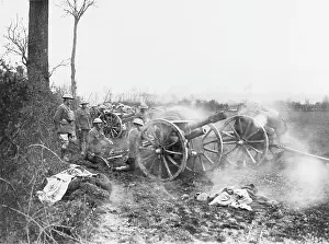 Batteries: Battle of Hazebrouck 1918