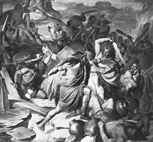 Kissingen: Battle between the Hermunduri and Chatti, AD 59