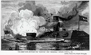 Ironclads: Battle of Ironclads Between Confederate Merrimack