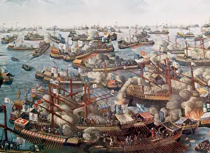 Lepanto: The Battle of Lepanto, the fleet of the ?