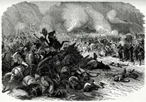 Ethiopia: Battle before Magdala, Abyssinian War, Ethiopia