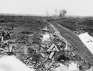 Explosions: Battle Menin Road Ridge 1917