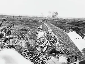 Bursting: Battle of Menin Road Ridge