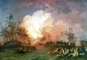 Lifeboat: The Battle of the Nile Artist: Philip James de Loutherbourg