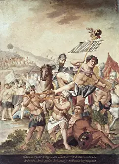 Armours: Battle of Otumba. Cortes troops defeated Aztec