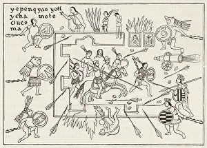 Tenochtitlan: BATTLE OF PLATFORM 1520