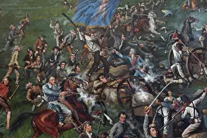 Mcardle: Battle of San Jacinto, Texas State Capitol, Austin