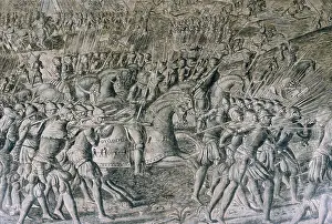Pamplona: Battle of the Saxon Wars, Emperor Charles V's