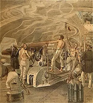 Marblehead: BATTLE SCENE 1898