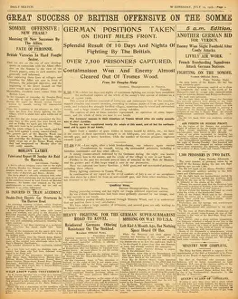 Peronne: Battle of the Somme, WW1