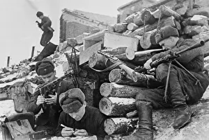 Georgii: Battle for Stalingrad, World War 2. Soviet troops