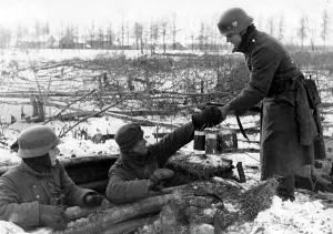 Frontline: Battle station on the Volkhov Front, 1942
