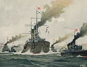 Schon: Battle of Tsushima Strait?1905