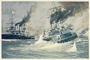 Battle of Tsushima Strait?1905