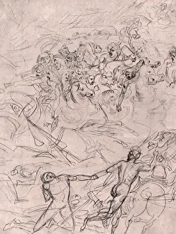 Gros: A Battle: the Turks Fleeing