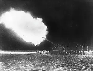 Explosions: Battle of Vimy Ridge 1917