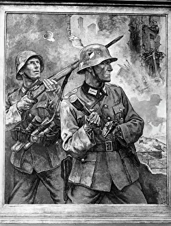 Suburbs: Battle in the Warsaw suburbs by Elk Eber, 1941