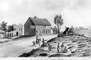 Headquarter: Battle of Waterloo (Belle Alliance), 1815