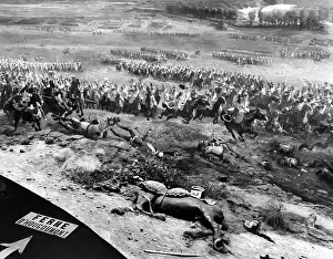 Chemin: Battle of Waterloo (Belle Alliance), 1815