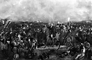 Pieneman: Battle of Waterloo (Belle Alliance), 1815