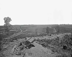 Deterioration: Battlefield of Resaca, Georgia, during the
