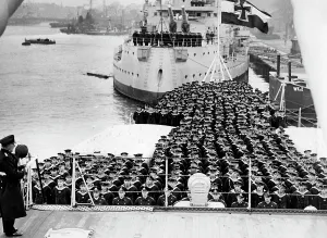 Telegram: Battleship Admiral Scheer, 1933