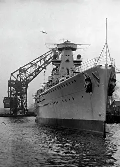 Commissioning: Battleship Admiral Scheer, 1934