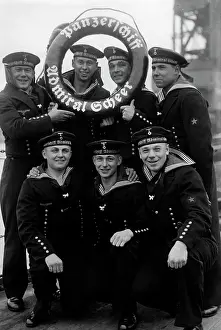 Lifebuoy: Battleship Admiral Scheer, 1934