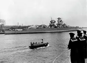 Wilhelmshaven: Battleship Admiral Scheer, 1934