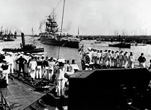 Swinoujscie: Battleship Admiral Scheer, 1935