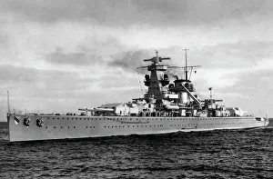 Scheer: Battleship Admiral Scheer, 1935