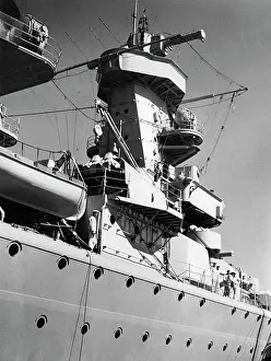 Swinemunde: Battleship Admiral Scheer, 1937