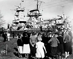 Swinemunde: Battleship Admiral Scheer, 1937