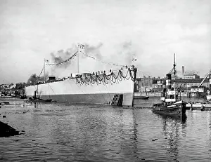 Christening: Battleship Bismarck, 1939