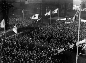 Christening: Battleship Bismarck, 1939