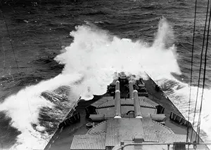 Maneuvers: Battleship HMS Hood, 1934