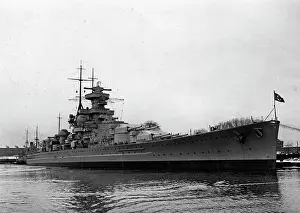 Dockyard: Battleship Scharnhorst, 1939