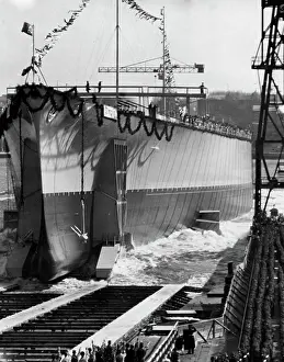 Wilhelmshaven: Battleship Tirpitz, 1939