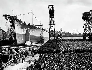 Wilhelmshaven: Battleship Tirpitz, 1939