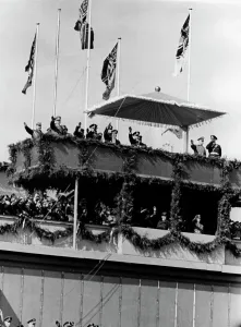 Christening: Battleship Tirpitz, 1939