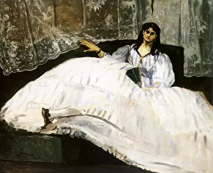 Folds: Baudelaire's Mistress, by Manet