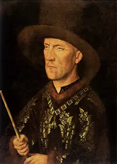1435: Baudoin de Lannoy, by Van Eyck