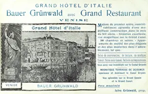 Grunwald: Bauer Grunwald Hotel, Venice, Italy