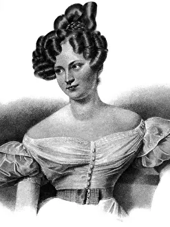 Karoline: Bauer, Karoline, 29.3.1807 - 18.10.1878, German