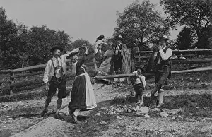 Lederhosen: Bavarian folk costumes, 1903