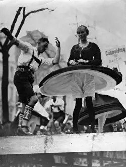 Groupe: Bavarian folk dances in Berlin